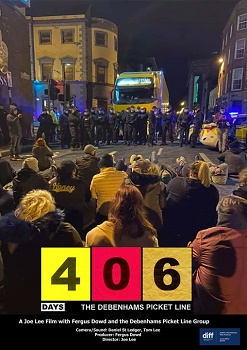 Poster for 406 Days: The Debenhams Picket Line